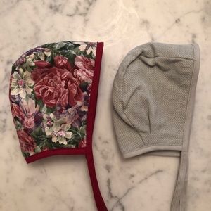 Sweet As April reversible bonnets